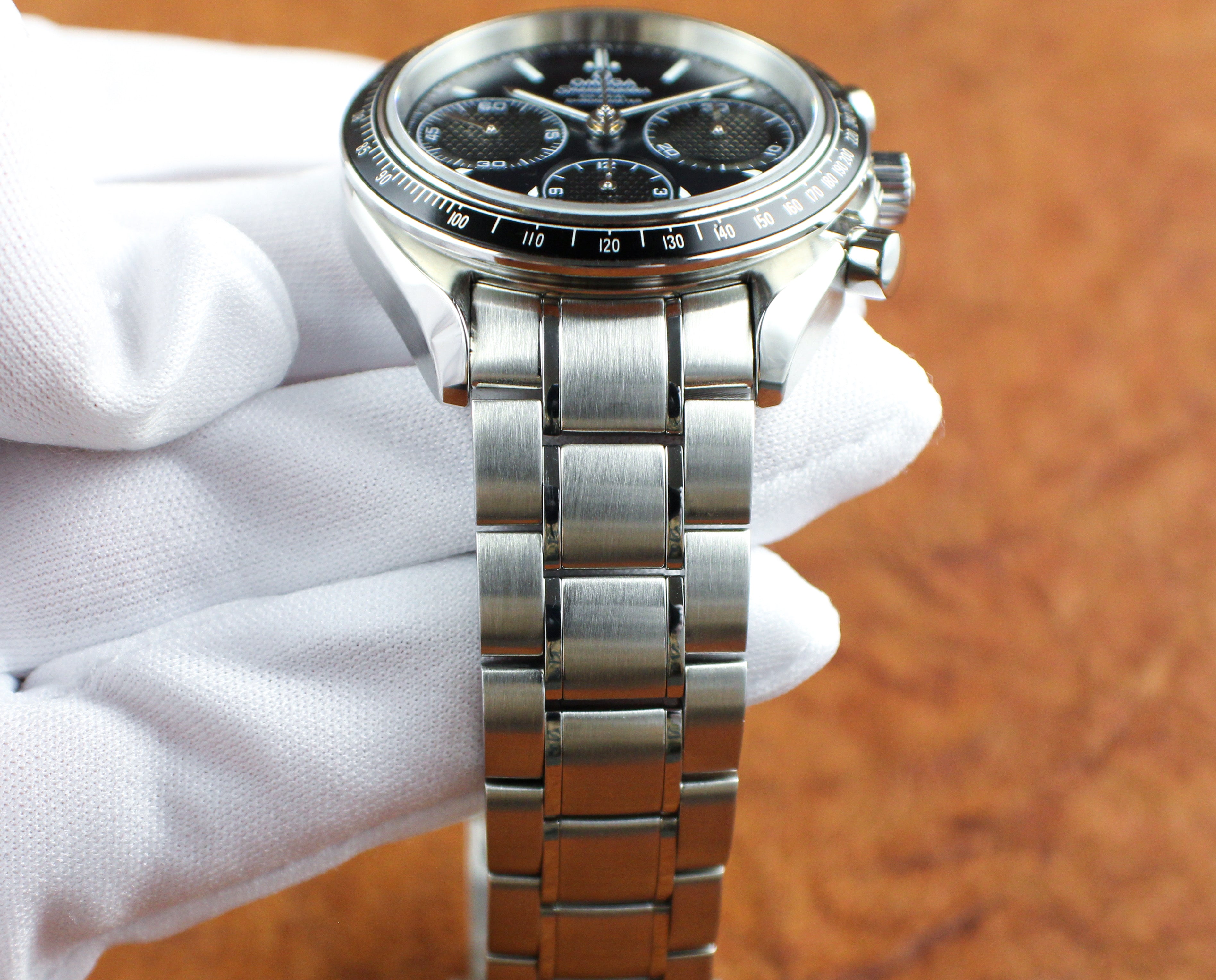 OMEGA Speedmaster Racing 326.30.40.50.03.001 Blue Dial Box & Papers Steel 40mm