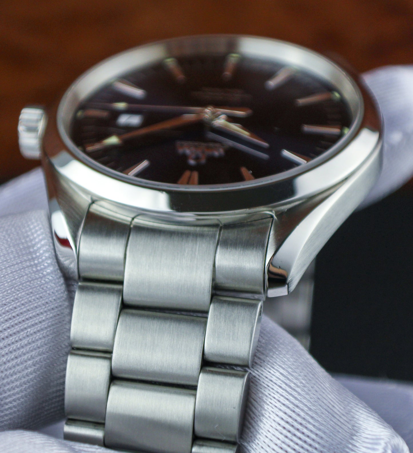 OMEGA Seamaster Aqua Terra 2502.80.00 Co-Axial Blue Dial Stainless Steel