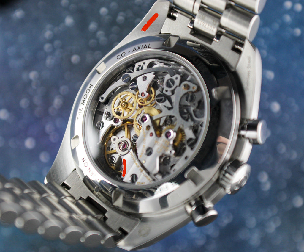 OMEGA Speedmaster Moonwatch Professional 310.30.42.50.04.001 White Dial OEM Rubber Strap & Deployant Clasp