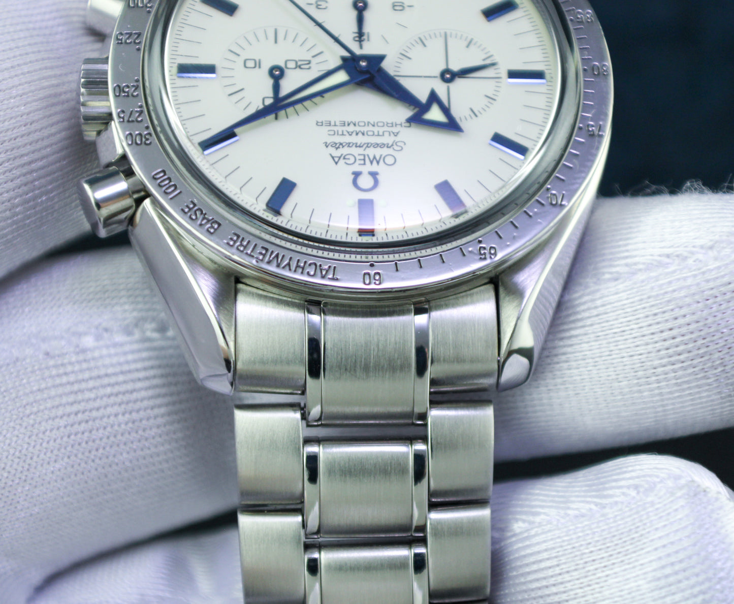 OMEGA Speedmaster Broad Arrow 3551.20.00 Box & Papers Chronograph Stainless Steel