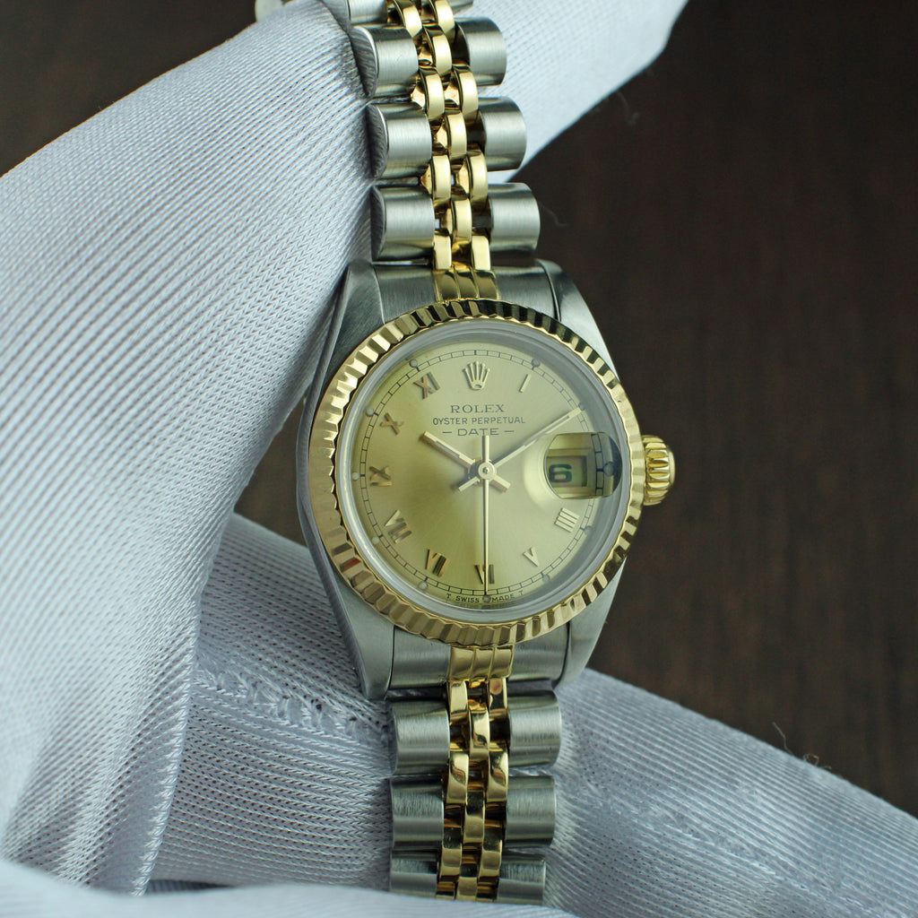Ladies Rolex Datejust Two Tone 69173
