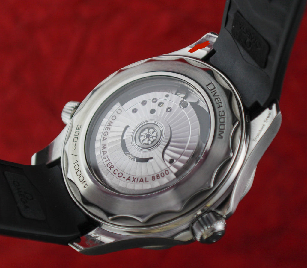 OMEGA Seamaster Diver 300M 210.32.42.20.04.001 White Rubber Deployant Clasp