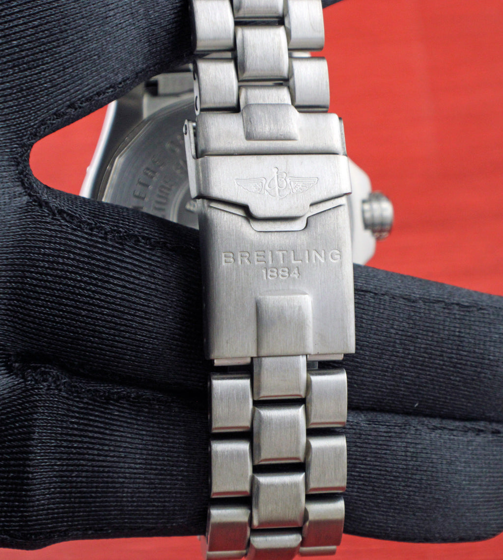 Breitling Avenger Seawolf Blue Men's Watch - E17370 Titanium 44mm