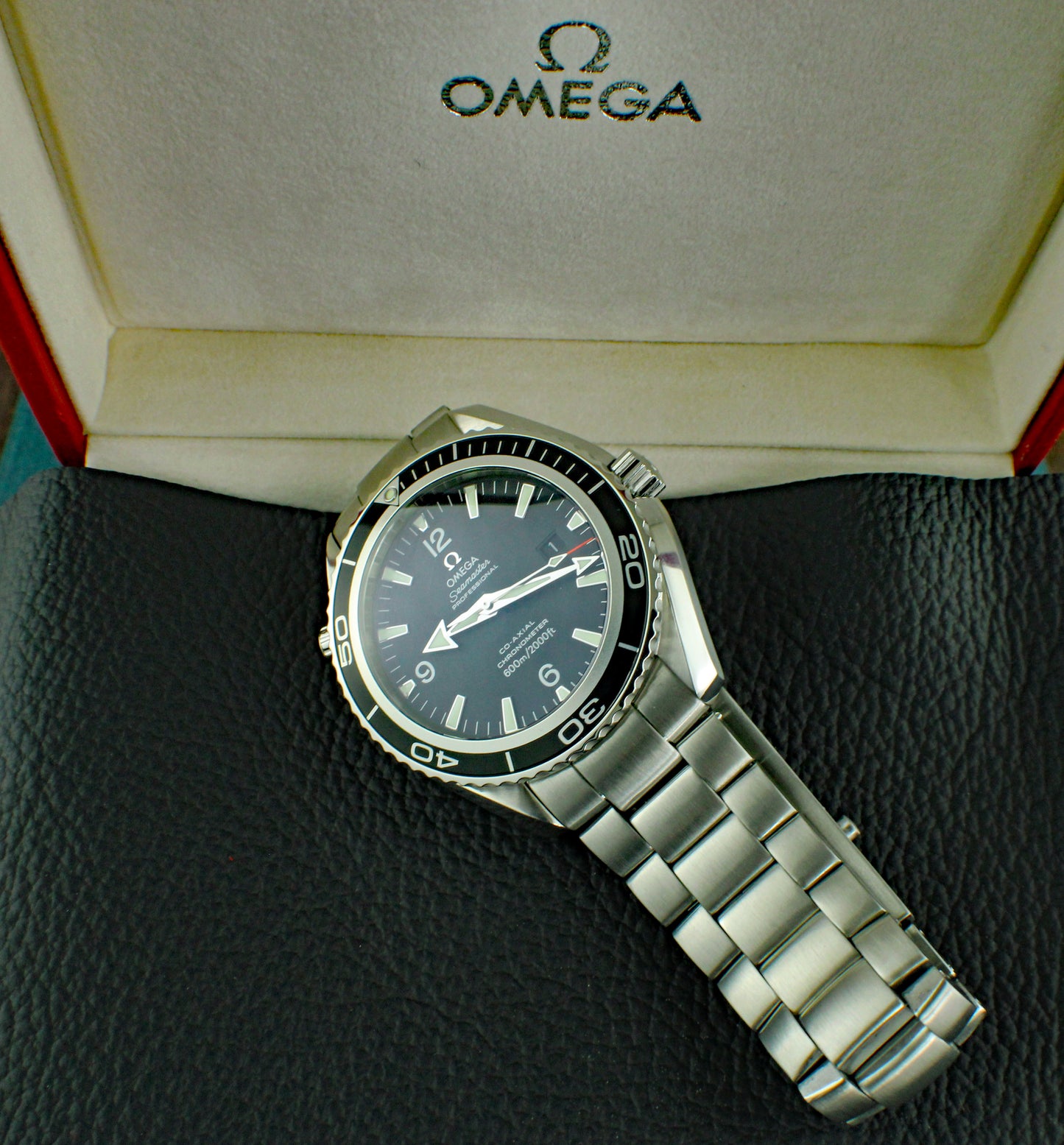 Omega Seamaster Planet Ocean Automatic 45.5mm Mens Co-Axial 2200.50.00 Steel