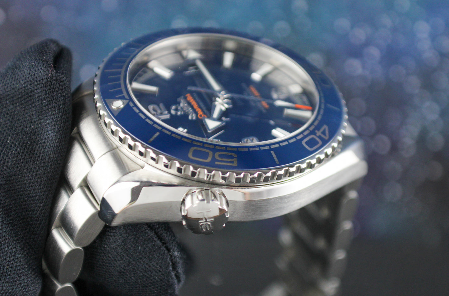 OMEGA Seamaster Planet Ocean 600M 215.30.44.21.03.001 Blue Box & Papers