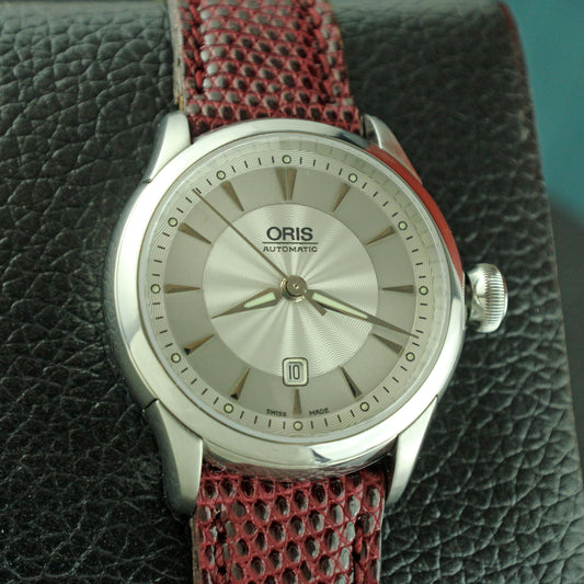 Oris Artelier Date 7604 Automatic Stainless Steel Ladies Watch 31mm