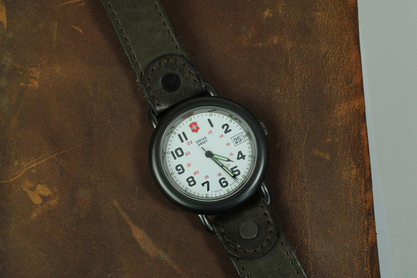 Vintage Swiss Army Cavalry Gunmetal