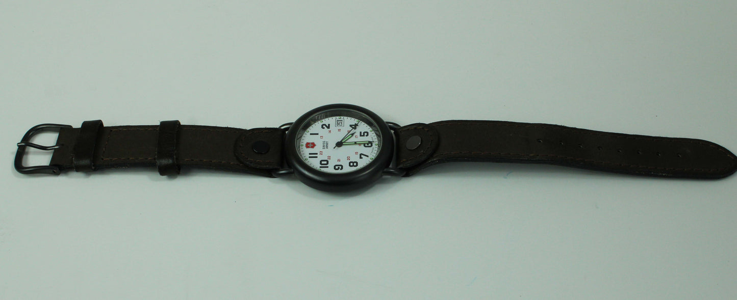 Vintage Swiss Army Cavalry Gunmetal