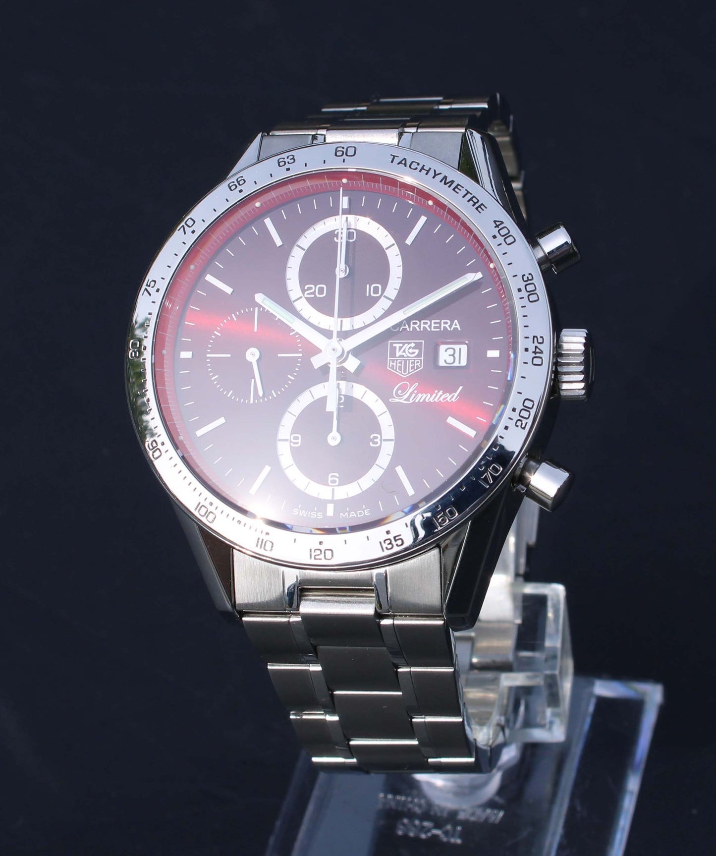 Tag Heuer LIMITED EDITION Carrera Chronograph Stainless Steel CV201D