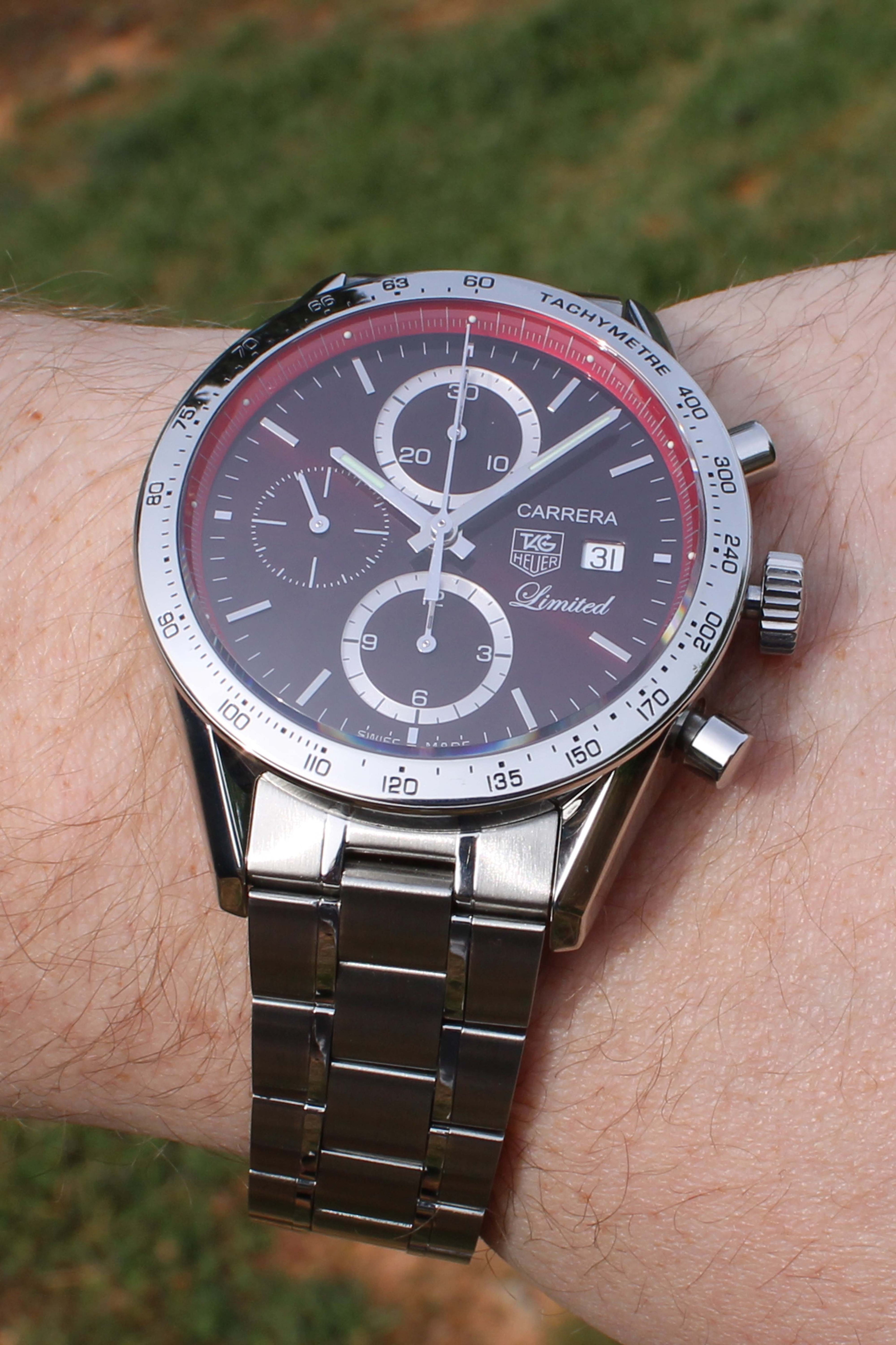 Tag Heuer EDICIÓN LIMITADA Carrera Cronógrafo Acero inoxidable