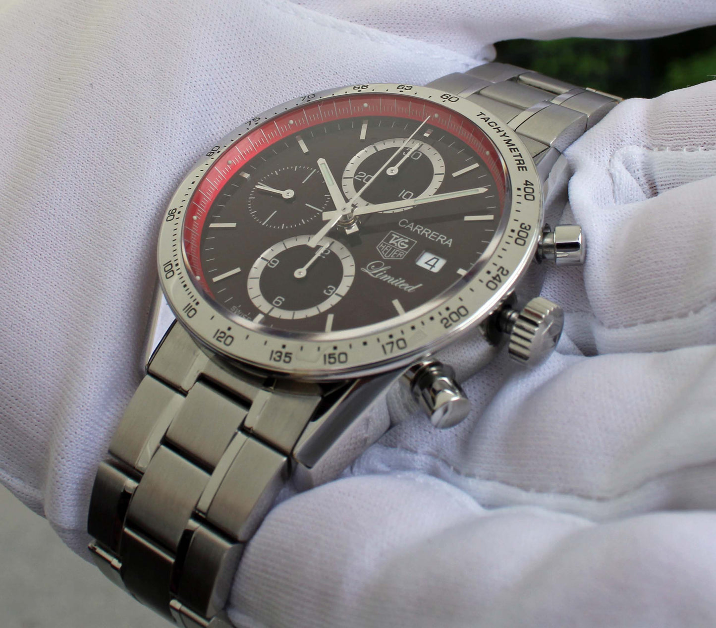 Tag Heuer LIMITED EDITION Carrera Chronograph Stainless Steel CV201D