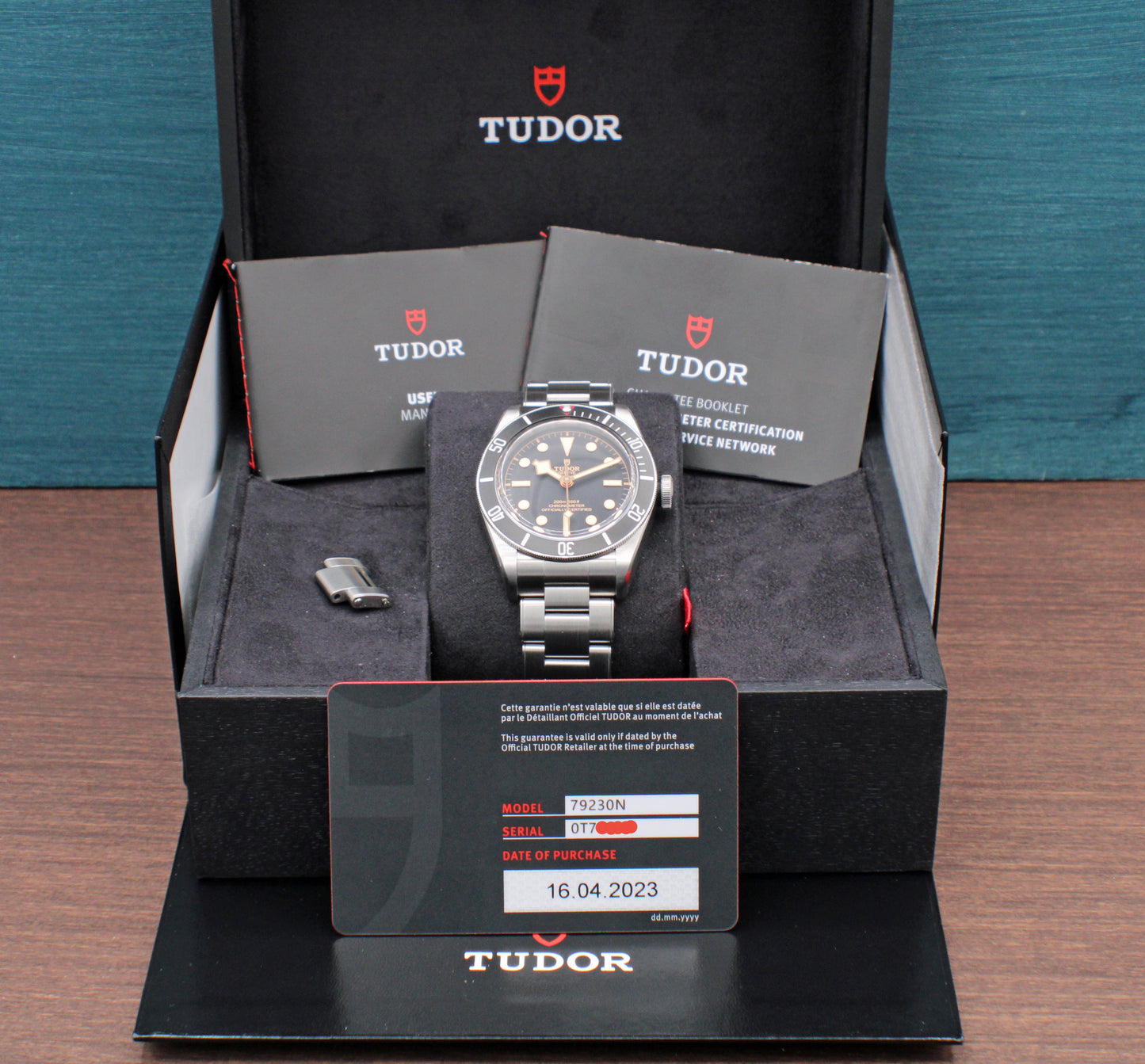 Tudor Black Bay 79230N 41mm 2023 Stainless Steel Box, Papers, Card