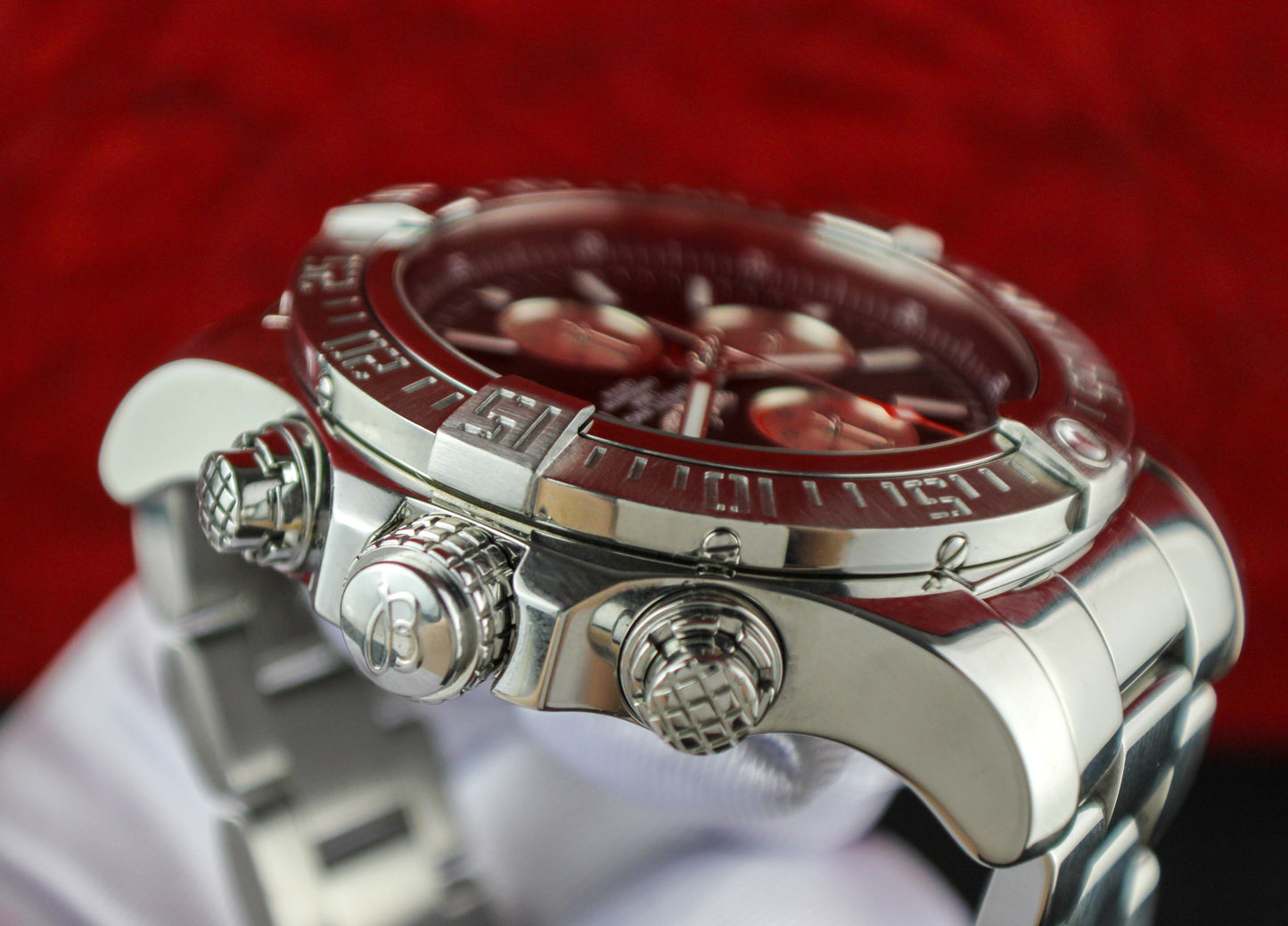 Breitling Super Avenger II A13371 Stainless Steel 48mm Box & Papers