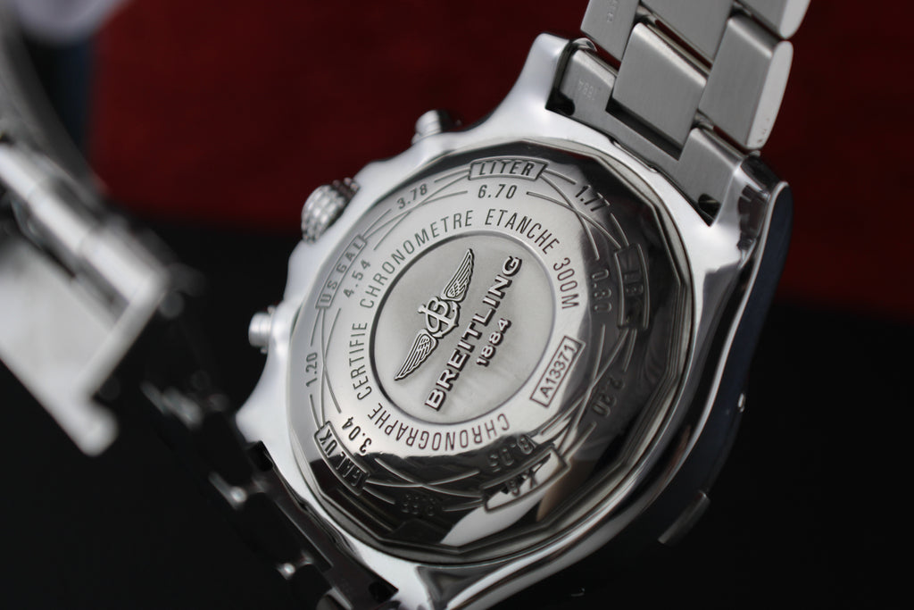 Breitling Super Avenger II A13371 Stainless Steel 48mm Box & Papers